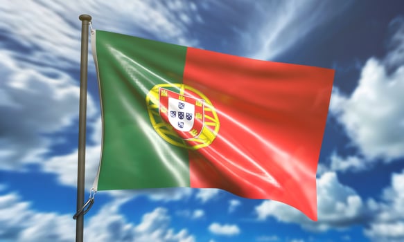 portugal portuguese country national flag waving holiday celebration national travel freedom happy independence day 10 th tenth june month government politic portugal portuguese lisbon european blue photo