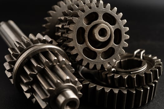 Gear and cogs wheels, photo