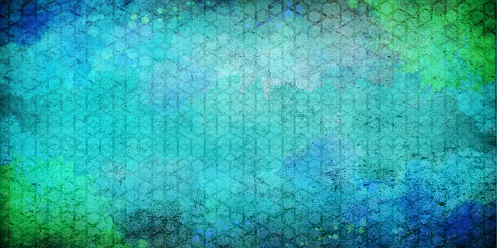digital abstract background dominated by cool tones of turquoise, aqua, teal, and shades of blue and green. photo