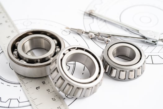 Engineering tools and mechanical industrial with vernier caliper photo