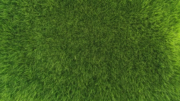 Lush green grass lawn captured in high-resolution vertical perspective photo