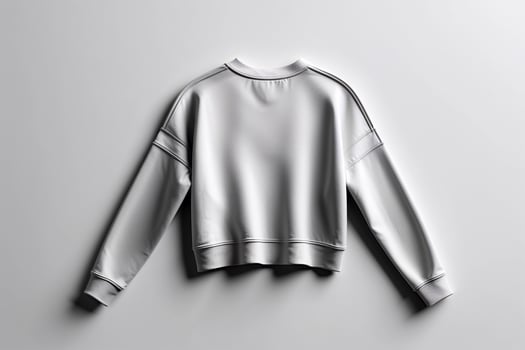 A sweatshirt on a white surface photo