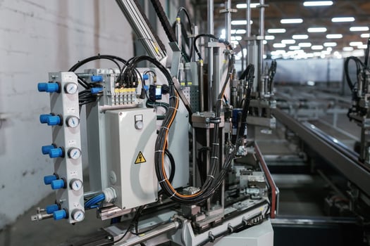 Technology on the factory.,, Production concept photo