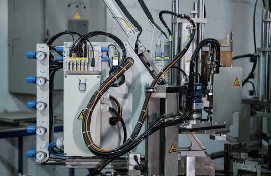Technology on the factory. Production ,concept photo