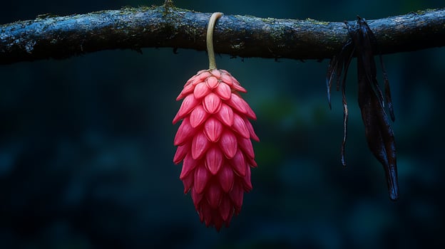 A flower on a branch, image of flower photo