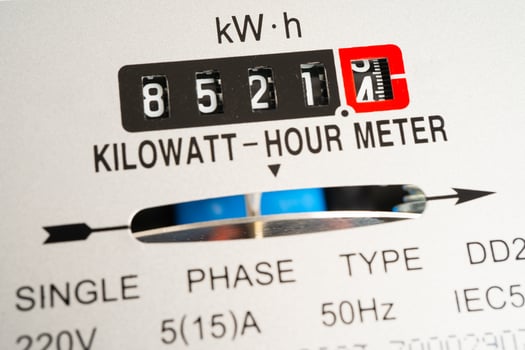 Electric measuring meter photo
