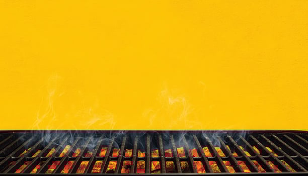 Grilling charred corn on the bbq outdoor dining scene captivating culinary content smoky atmosphere photo