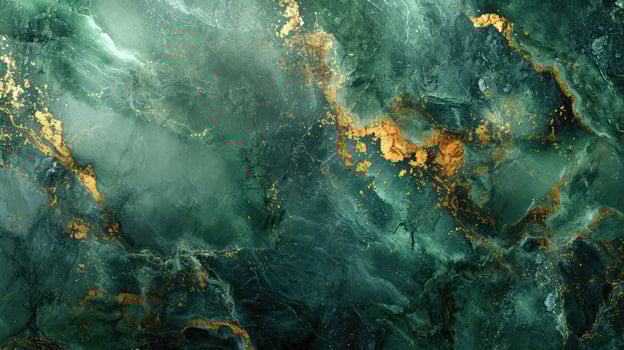 Background with a luxurious green marble texture. Banner, invitation, wallpaper, headers, website, print ads, and packaging design template with panoramic marbling texture. photo