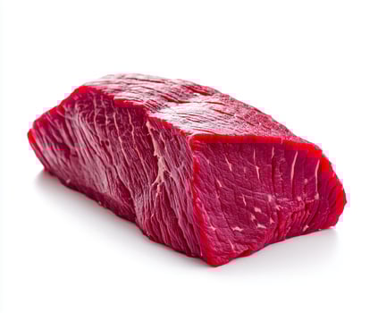 piece of red healthy beef photo