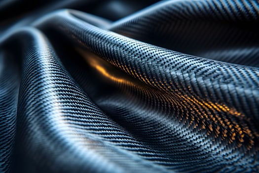 Luxurious Black Carbon Fiber Texture with Metallic Shine for Modern Design Concepts photo
