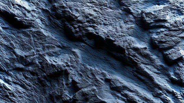 This backdrop features a textured surface in shades of deep blue and gray, suitable for eco-themed mockups and designs requiring a natural aesthetic. photo