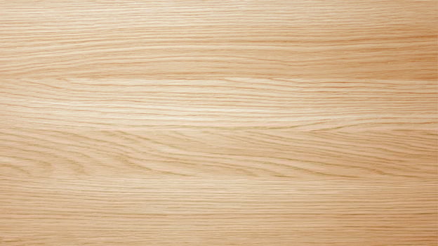 Light oak wood grain texture background featuring fine linear patterns and a smooth natural surface ideal for design and material uses. photo