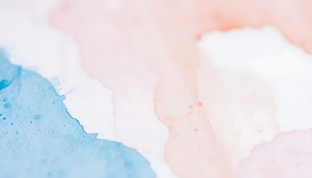 close up of a blue, pink and white background photo