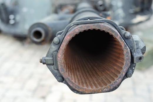Rifled 100 mm cannon BMP 3 photo