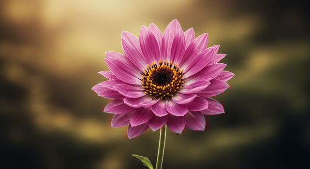 Sharp and Lifelike Image of a Garden Flower in Bloom photo