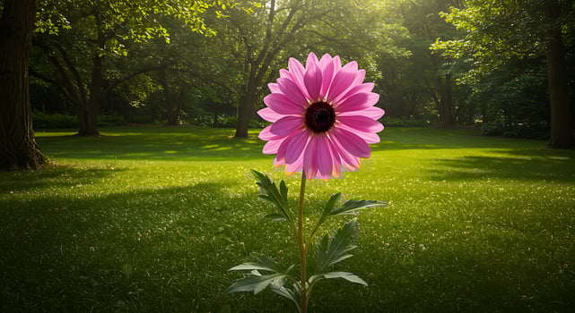 Wildflower Blooming in Nature with Precise and Lifelike Details photo