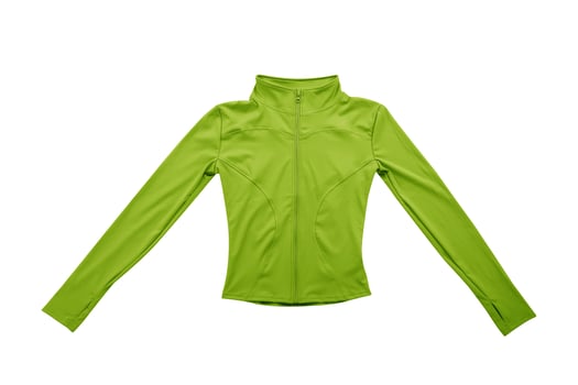Light green yoga jacket photo