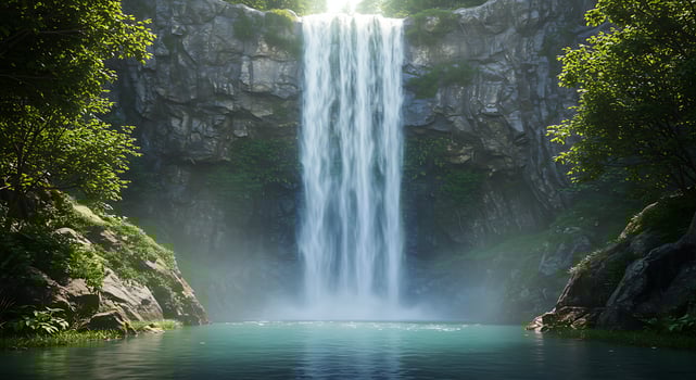 Outdoor Landscape With Perfect Light and Realistic Texture Detail photo