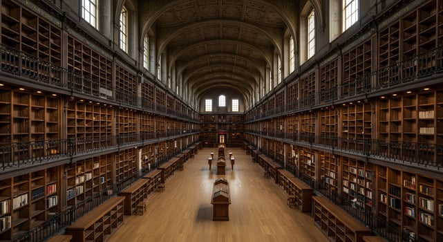 The library of the parisian academy of sciences photo