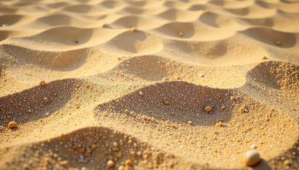 A close up of sand in the desert photo