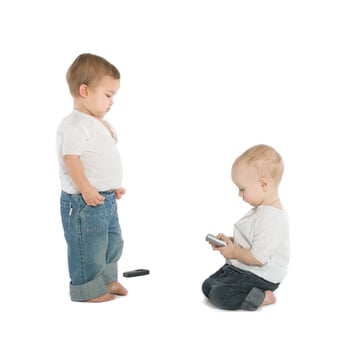 Customer support, humorous consept photo