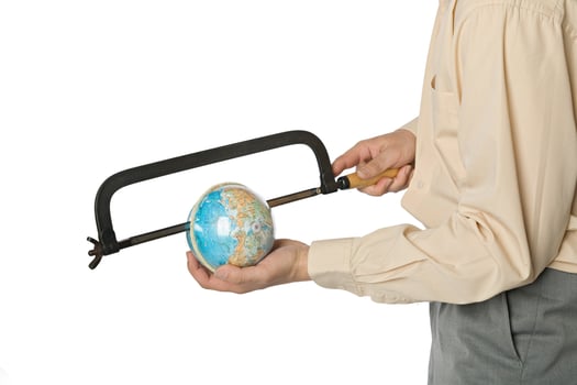 Earth in danger photo