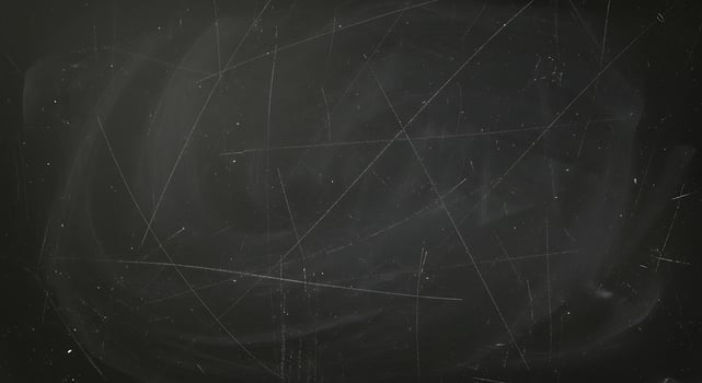 A blackboard with chalk and stars on it photo