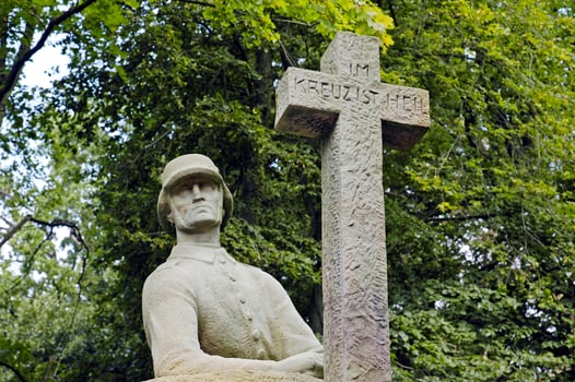 War memorial, Vinsebeck, Steinheim, North Rhine-Westphalia. photo