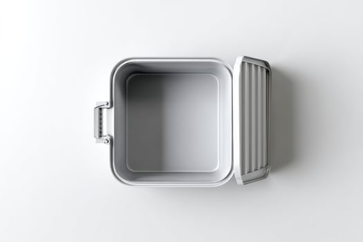 Open Empty Case 3D Render photo