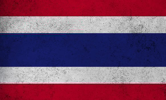 Flag Thailand grunge texture photo