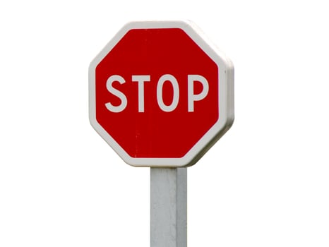 Stop sign warning to stop photo