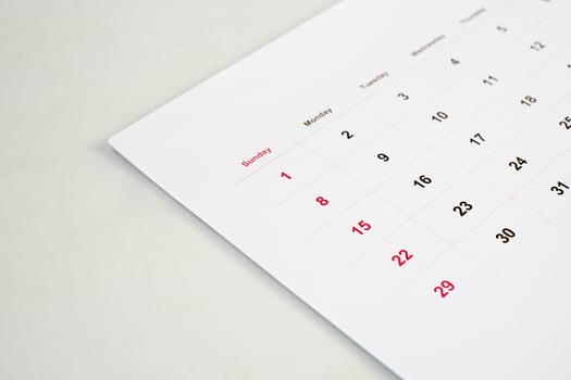 calendar page background photo