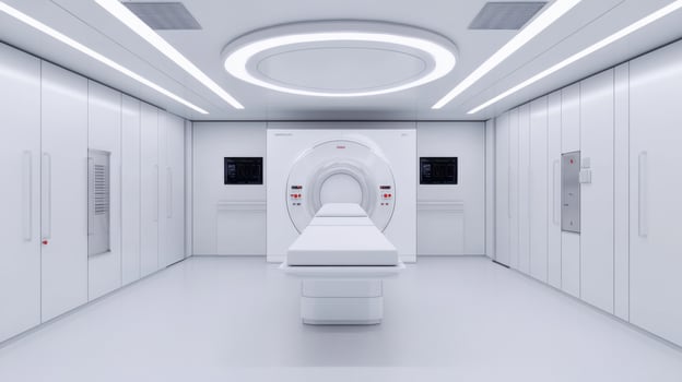 Modern Medical Facility Advanced MRI Room Design photo