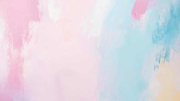Soft pastel abstract painting with gentle hues photo
