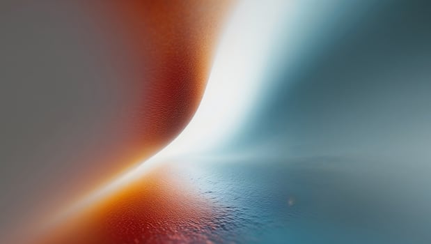 A blurry image of a red and blue wave photo