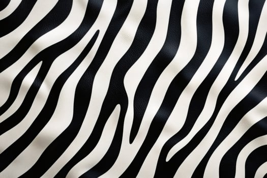 Zebra skin print leather material background showing animal stripes photo
