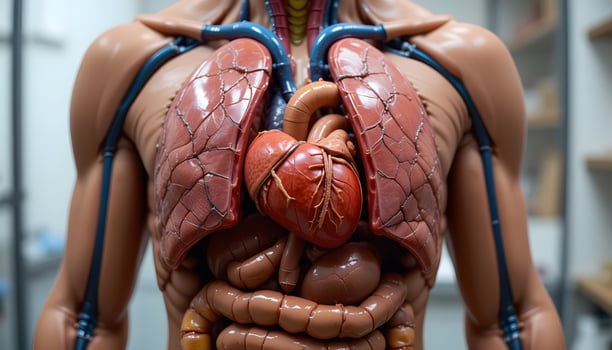 Human body anatomy photo