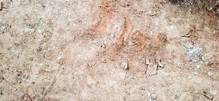 The floor texture of a collapsing building. Sand, cement, garbage.10 photo
