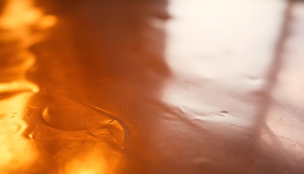 close up of a glass table with a blurry background photo