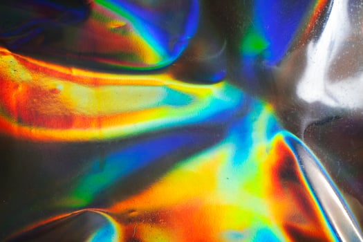 abstract dark holographic light texture background photo