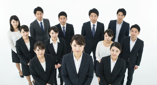 A Group of Diverse Business People Shows Respect and Cooperation photo