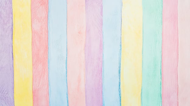 Pastel stripes form a colorful backdrop photo