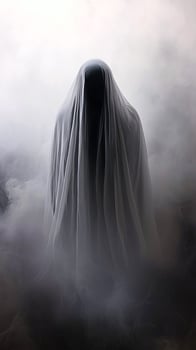 unknown ghostly figure photo