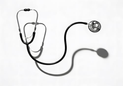 Stethoscope medical equipment studio photo
