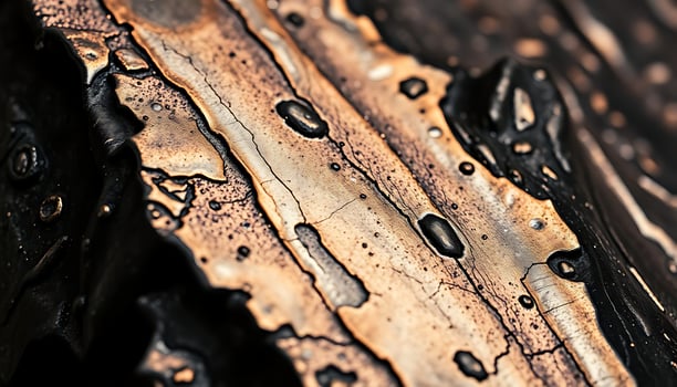 close up of water droplets on a leaf photo