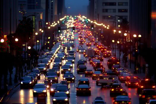 The cars are all red photo