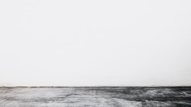 Empty wall and floor in minimalist design space photo