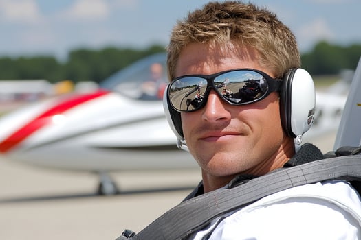 A man wearing sunglasses photo