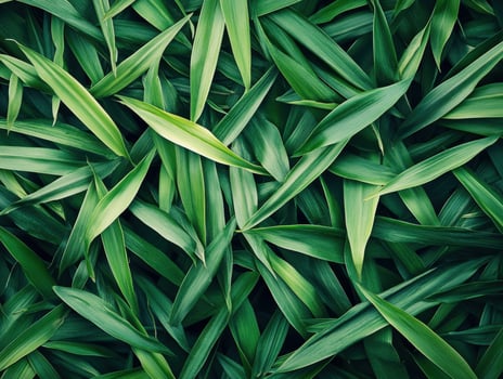 Lush green leaves creating a vibrant natural texture backdrop photo