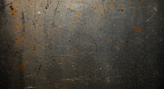 A rusty metal surface with some rust spots photo